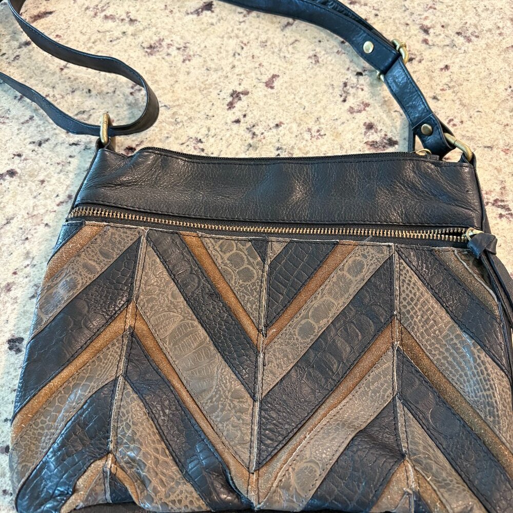 Leather purse by Great American Leather Works